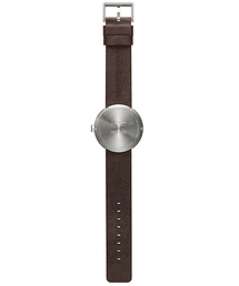 LEFF（レフ）の「LEFF/チューブウォッチ D42 スチール×ブラウン 