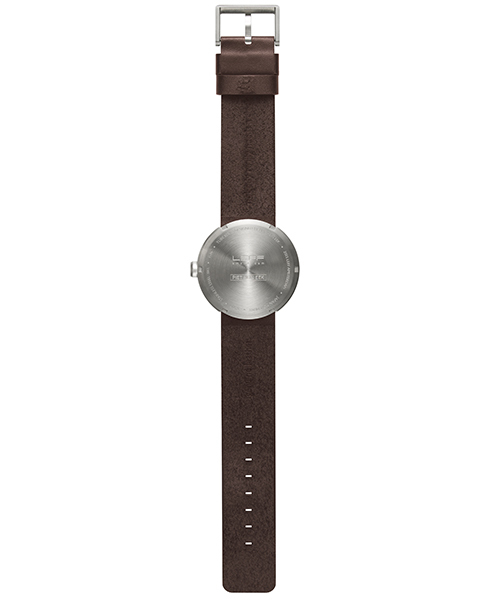LEFF（レフ）の「LEFF/チューブウォッチ D42 スチール×ブラウン 