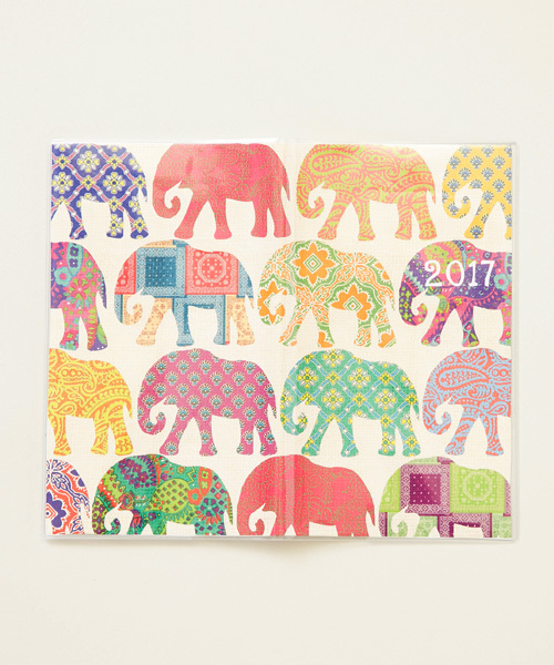 チャイハネ（チャイハネ）の「【チャイハネ】2017年スケジュール帳 A5サイズ 12月始まり（手帳/メモ帳・その他7/その他4/その他6/その他8/その他1/その他2/その他3/その他5・FREE）」の10枚目の写真