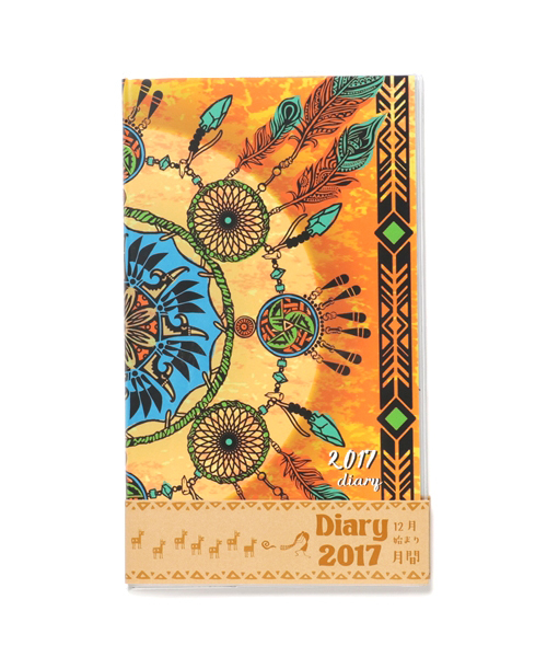 チャイハネ（チャイハネ）の「【チャイハネ】2017年スケジュール帳 A5サイズ 12月始まり（手帳/メモ帳・その他7/その他4/その他6/その他8/その他1/その他2/その他3/その他5・FREE）」の6枚目の写真