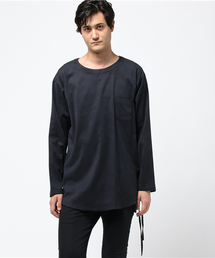 SHIPS JET BLUE | THEE エクスクルーシブ:  スリットシャツ(Tシャツ/カットソー)