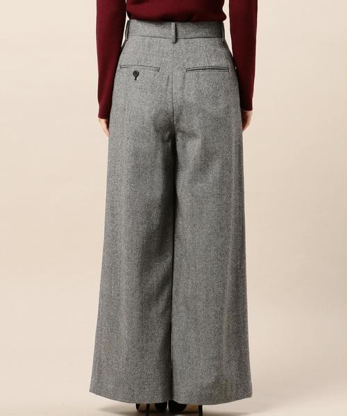 BEAUTY&YOUTH UNITED ARROWS(ビューティーアンドユースユナイテッドアローズ)の「BY ビッグヘリンボーンワイドパンツ◆(その他パンツ・レディース・オフホワイト/ダークグレー・MEDIUM/SMALL)」の10枚目の写真