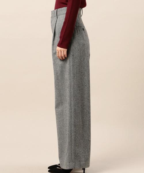 BEAUTY&YOUTH UNITED ARROWS(ビューティーアンドユースユナイテッドアローズ)の「BY ビッグヘリンボーンワイドパンツ◆(その他パンツ・レディース・オフホワイト/ダークグレー・MEDIUM/SMALL)」の12枚目の写真