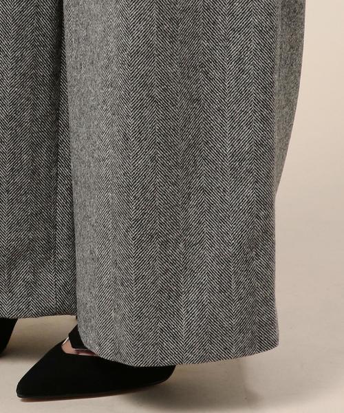 BEAUTY&YOUTH UNITED ARROWS(ビューティーアンドユースユナイテッドアローズ)の「BY ビッグヘリンボーンワイドパンツ◆(その他パンツ・レディース・オフホワイト/ダークグレー・MEDIUM/SMALL)」の7枚目の写真