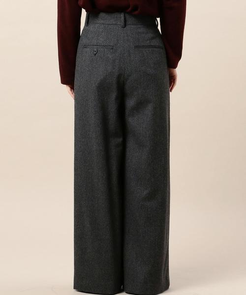 BEAUTY&YOUTH UNITED ARROWS(ビューティーアンドユースユナイテッドアローズ)の「BY ビッグヘリンボーンワイドパンツ◆(その他パンツ・レディース・オフホワイト/ダークグレー・MEDIUM/SMALL)」の9枚目の写真