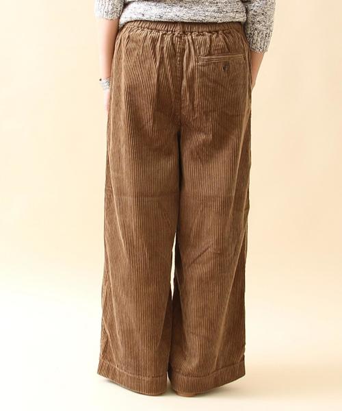 coen（コーエン）の「コーデュロイワイドパンツ（その他パンツ・レディース・ベージュ/ネイビー・LARGE/MEDIUM）」の13枚目の写真