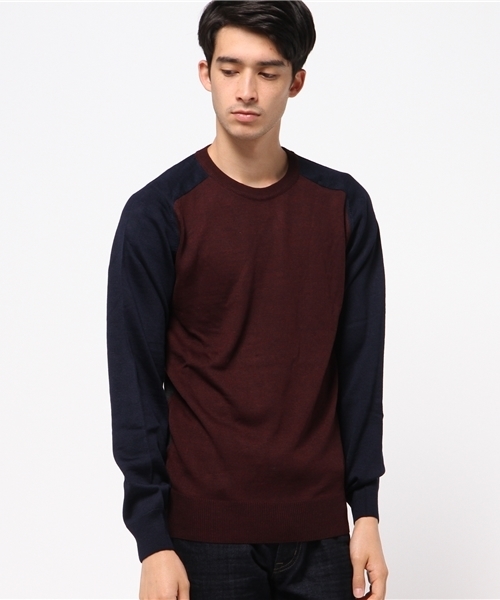 CUSTOM CULTURE（カスタムカルチャー）の「【CUSTOM CULTURE】　Italy made クルーネックセーター　ハイゲージ（ニット/セーター・メンズ・ブラック/グレー系その他/レッド系その他/ブルー系その他・2/3）」の21枚目の写真