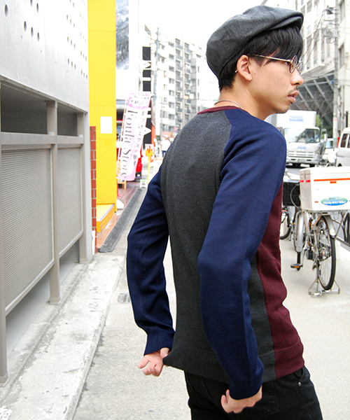 CUSTOM CULTURE（カスタムカルチャー）の「【CUSTOM CULTURE】　Italy made クルーネックセーター　ハイゲージ（ニット/セーター・メンズ・ブラック/グレー系その他/レッド系その他/ブルー系その他・2/3）」の16枚目の写真