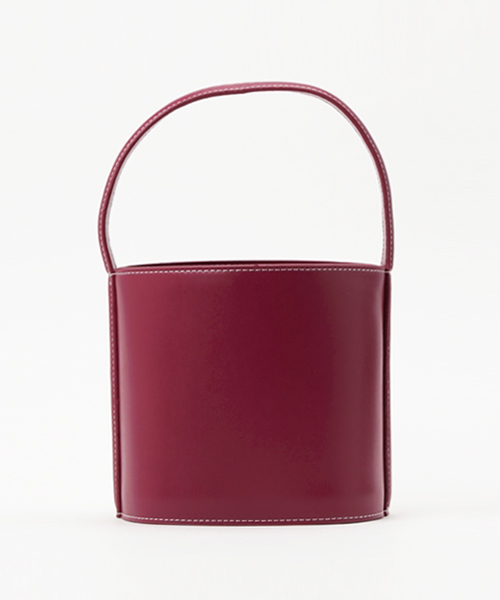 PLAIN CLOTHING（プレーンクロージング）の「ミニバケツハンドバッグ【PLAIN CLOTHING】（ショルダーバッグ・レディース・キャメル/ブラック/ワイン・FREE）」の15枚目の写真