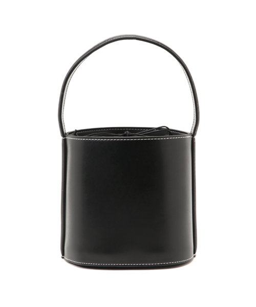 PLAIN CLOTHING（プレーンクロージング）の「ミニバケツハンドバッグ【PLAIN CLOTHING】（ショルダーバッグ・レディース・キャメル/ブラック/ワイン・FREE）」の19枚目の写真