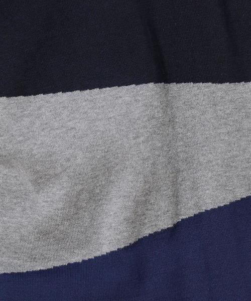 BEAUTY&YOUTH UNITED ARROWS(ビューティーアンドユースユナイテッドアローズ)の「BY カラーブロック レイヤード ニット ◆(ニット/セーター・メンズ・ライム/ネイビー/グレー・MEDIUM/SMALL/LARGE/X-LARGE)」の4枚目の写真