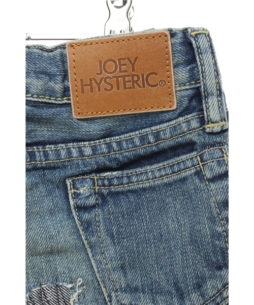 JOEY HYSTERIC(ジョーイヒステリック)の「RSR加工デニムストレートPT(デニムパンツ・キッズ・インディゴブルー・SMALL/MEDIUM)」の7枚目の写真