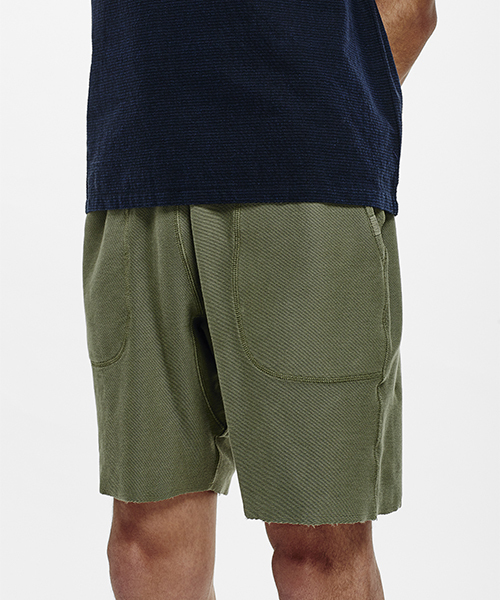 Saturdays NYC(サタデーズ ニューヨークシティ )の「Austin Sweat Shorts(その他パンツ・メンズ・グレー/オリーブ/ブルー系その他・X-SMALL/M/L/S)」の6枚目の写真
