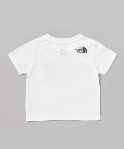 THE NORTH FACE(ザノースフェイス)の「ザ・ノース・フェイス キッズ&ベビーカットソー / ショートスリーブカモロゴティー(Tシャツ/カットソー・キッズ・ホワイト/ブラック/ミックスグレー・110/130/150/140/80/90/100/120)」の4枚目の写真