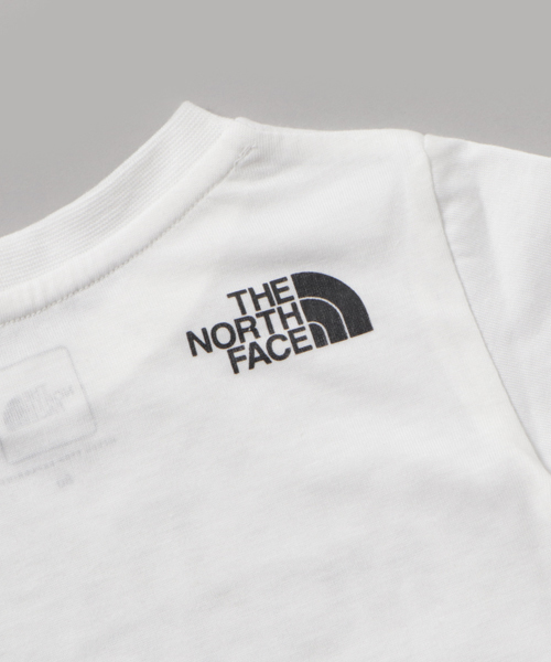 THE NORTH FACE(ザノースフェイス)の「ザ・ノース・フェイス キッズ&ベビーカットソー / ショートスリーブカモロゴティー(Tシャツ/カットソー・キッズ・ホワイト/ブラック/ミックスグレー・110/130/150/140/80/90/100/120)」の8枚目の写真