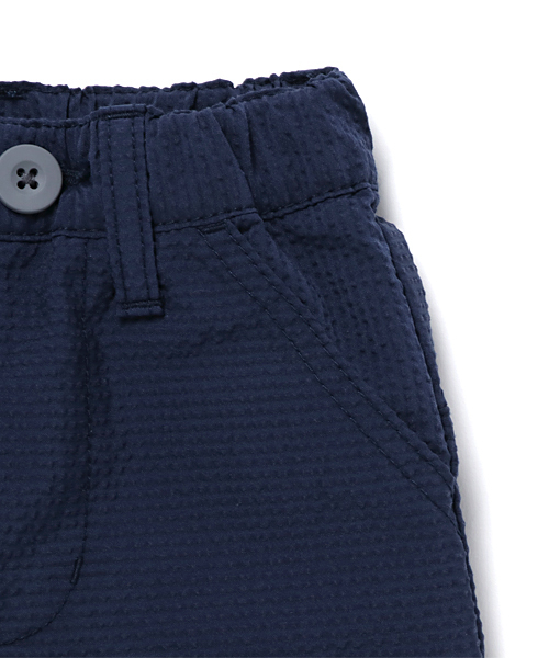 SHIPS(シップス)の「SHIPS KIDS:サッカー クールマックス ショーツ(80~90cm)(その他パンツ・キッズ・オフホワイト/ネイビー・90/80)」の4枚目の写真