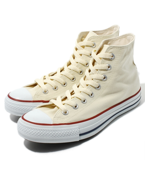 CONVERSE（コンバース）の「CANVAS ALL STAR HI/キャンバス オールスター HI（スニーカー・メンズ・ホワイト/ホワイト系その他/ブラック/ブラック×ブラック/ネイビー/レッド・3/4/4.5/5/5.5/6/6.5/7/7.5/8/8.5/9/9.5/10.5/11.5/3.5/11/10）」の2枚目の写真
