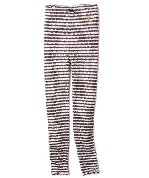 Gelato Pique ジェラートピケ の ボーダージャガードレギンス レギンス スパッツ Wear