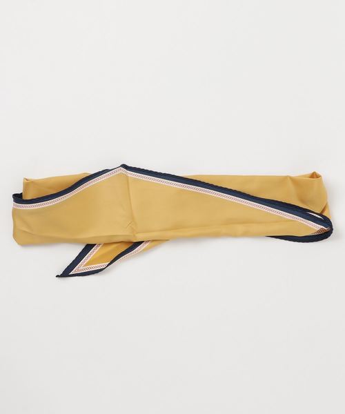 Andemiu（アンデミュウ）の「マルチＷＡＹスカーフベルト784062（ベルト・レディース・マスタード/ボルドー・FREE）」の3枚目の写真