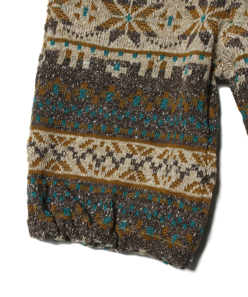 SHIPS KIDS（シップスキッズ）の「SHIPS KIDS:ジャカード 6分丈 パンツ②（その他パンツ・キッズ・ブラウン/ブルー・90/80）」の6枚目の写真