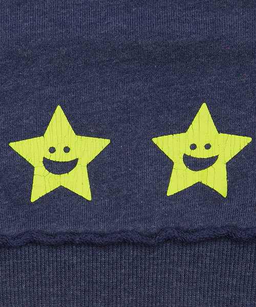 X-girl Stages（エックスガールステージス）の「“VINTAGE LIKE” SWEAT HOODIE (12M～3T)（パーカー・キッズ・チャコールグレー/レッド/ネイビー・12M/2T/3T）」の5枚目の写真