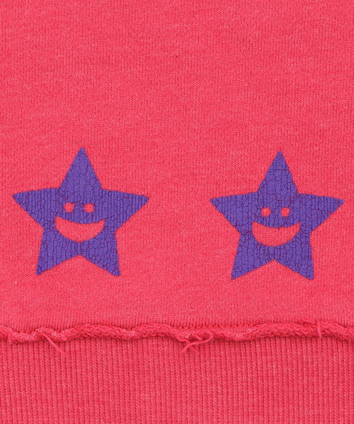 X-girl Stages（エックスガールステージス）の「“VINTAGE LIKE” SWEAT HOODIE (12M～3T)（パーカー・キッズ・チャコールグレー/レッド/ネイビー・12M/2T/3T）」の9枚目の写真