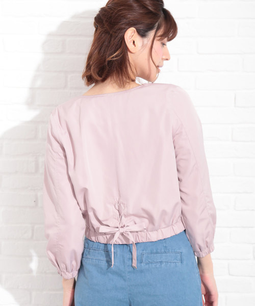 JILL by JILL STUART(ジルバイジルスチュアート)の「スウィートミリタリーブルゾン(ブルゾン・レディース・ピンク/カーキ・SMALL/MEDIUM)」の21枚目の写真