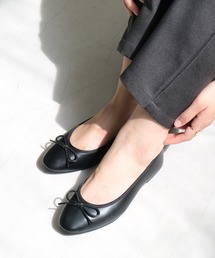 AmiAmi | 《2019SS 新色追加！》セミスクエアトゥフラットリボンバレエシューズ(バレエシューズ)