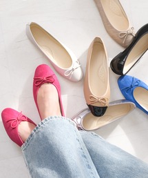 AmiAmi | 【まいにちバレエ】セミスクエアトゥフラットリボンバレエシューズ/バレエコア(バレエシューズ)