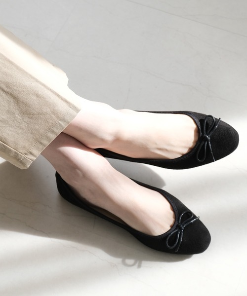 【美品】アメリ　Ameri リボンバレッタシューズL 美品】アメリ Ameri リボンバレッタシューズL - メルカリ