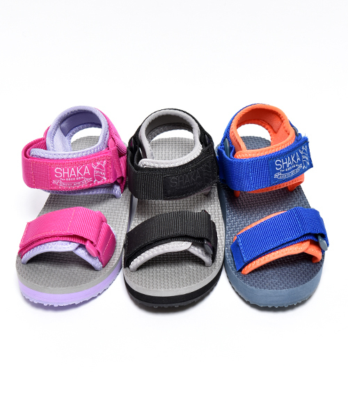 SHAKA（シャカ）の「【SHAKA / シャカ】NEO BUNGY KIDS（サンダル・キッズ・グレイッシュブルー/ネイビー/ピンク系その他/グレー/ブラック/ラベンダー/ブラック×グレー/スモークピンク/ブルー系その他・19cm/15cm/18cm/17cm/16cm）」の12枚目の写真