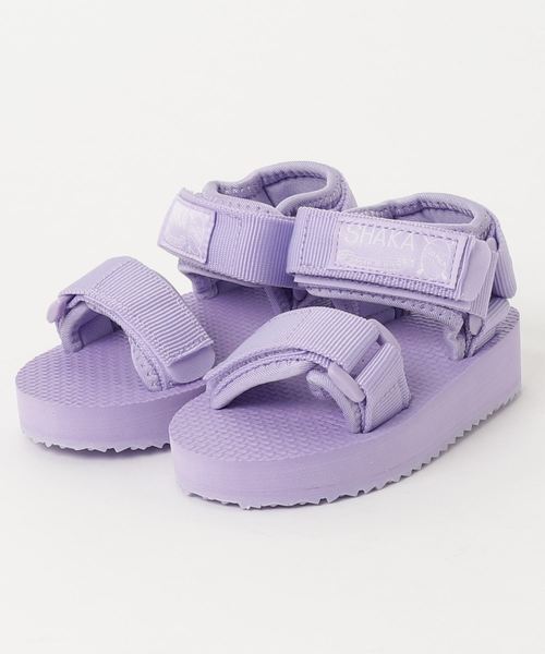 SHAKA（シャカ）の「【SHAKA / シャカ】NEO BUNGY KIDS（サンダル・キッズ・グレイッシュブルー/ネイビー/ピンク系その他/グレー/ブラック/ラベンダー/ブラック×グレー/スモークピンク/ブルー系その他・19cm/15cm/18cm/17cm/16cm）」の18枚目の写真