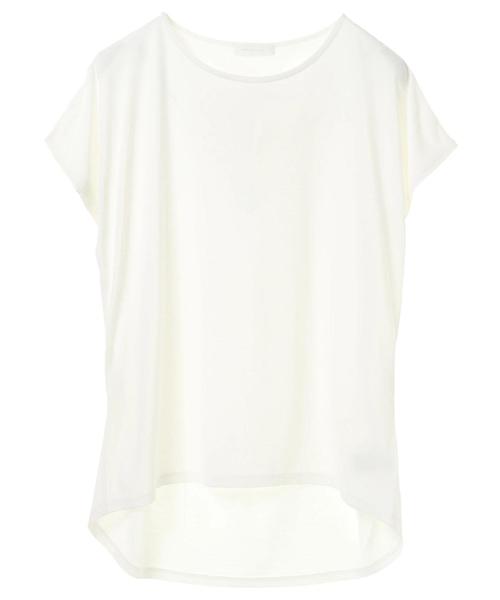 AMERICAN HOLIC（アメリカンホリック）の「・バックVネックチュニック（Tシャツ/カットソー・レディース・オフホワイト/サックスブルー/ネイビー/グレー系その他・FREE）」の8枚目の写真