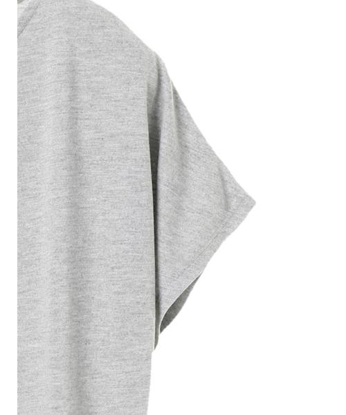 AMERICAN HOLIC（アメリカンホリック）の「・バックVネックチュニック（Tシャツ/カットソー・レディース・オフホワイト/サックスブルー/ネイビー/グレー系その他・FREE）」の15枚目の写真
