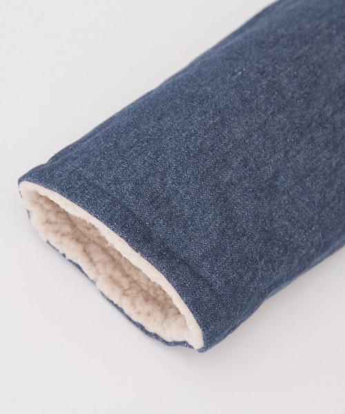 MONO-MART（モノマート）の「ビッグシルエット裏ボア起毛ロング丈コーディガン（その他アウター・メンズ・ネイビー/ブルー・M/L）」の7枚目の写真