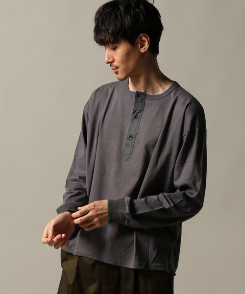 ジャーナルスタンダード　ホームステッド　25aw 新作 J.S.Homestead / パシフィック 裏毛 ダメージ スウェット（Tシャツ