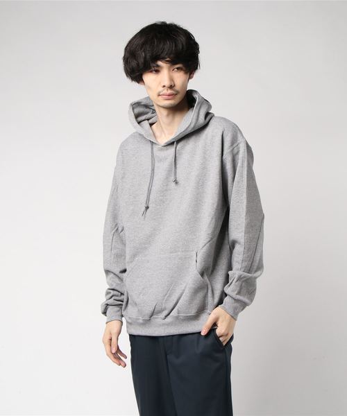 INASTUDIOS ZOO(イーナストゥディオスズー)の「「INASTUDIOS SELECT」プルパーカ(パーカー・メンズ・ホワイト/ブラック/杢グレー/ネイビー/サックスブルー/サンドベージュ/オリーブ/オレンジ/パープル・SMALL/MEDIUM/LARGE/X-LARGE)」の13枚目の写真