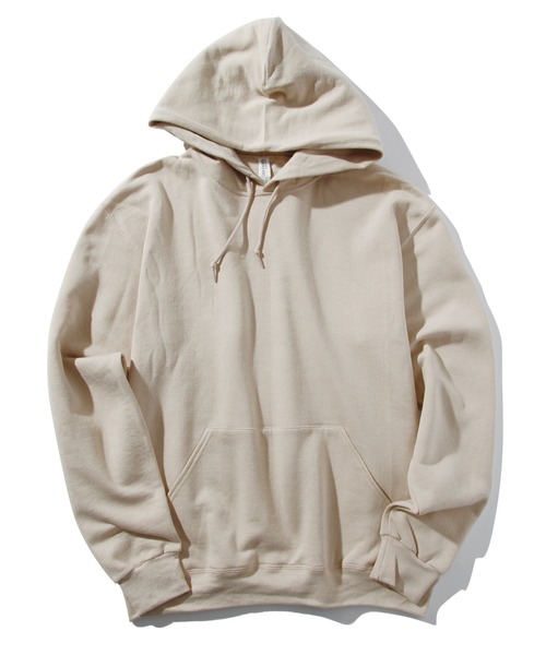 INASTUDIOS ZOO(イーナストゥディオスズー)の「「INASTUDIOS SELECT」プルパーカ(パーカー・メンズ・ホワイト/ブラック/杢グレー/ネイビー/サックスブルー/サンドベージュ/オリーブ/オレンジ/パープル・SMALL/MEDIUM/LARGE/X-LARGE)」の4枚目の写真