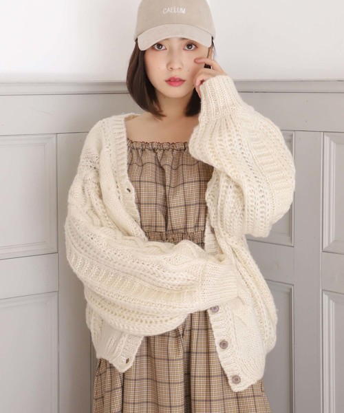 ハーフノートカーディガン MICRO FLEECE CARDIGAN – Almond Surfboards