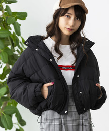 WEGO | WEGO/2WAYカラーフード中綿ブルゾン(ダウンジャケット/コート)