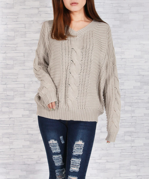 Julia Boutique(ジュリアブティック)の「ケーブル編みローゲージニットチュニック/15332(ニット/セーター・レディース・ホワイト系その他/グレー系その他/ブラウン系その他/ベージュ系その他/グリーン系その他/ブルー系その他/パープル系その他/イエロー系その他/ピンク系その他/ホワイト系その他2/ホワイト系その他3/ブラック系その他3/グレー系その他2/グレー系その他3/ブラウン系その他2/ブラウン系その他3/ベージュ系その他2/グリーン系その他2/グリーン系その他3/ブルー系その他2/ブルー系その他3/ブルー系その他4/ブルー系その他5/ブルー系その他6/パープル系その他2/パープル系その他3/イエロー系その他2/ピンク系その他2/ピンク系その他3/ピンク系その他4/ピンク系その他5/ブラック系その他/レッド系その他/ブラック系その他2/ベージュ系その他3/レッド系その他2/レッド系その他3/ブラウン系その他4/ブラウン系その他5/ブラウン系その他6/その他/その他2/その他1/その他4/その他3/その他5/パープル系その他4/パープル系その他5/パープル系その他6/レッド系その他4/レッド系その他5/レッド系その他6・ONE)」の9枚目の写真