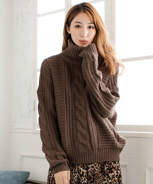 Julia Boutique(ジュリアブティック)の「ケーブル編みローゲージニットチュニック/15332(ニット/セーター・レディース・ホワイト系その他/グレー系その他/ブラウン系その他/ベージュ系その他/グリーン系その他/ブルー系その他/パープル系その他/イエロー系その他/ピンク系その他/ホワイト系その他2/ホワイト系その他3/ブラック系その他3/グレー系その他2/グレー系その他3/ブラウン系その他2/ブラウン系その他3/ベージュ系その他2/グリーン系その他2/グリーン系その他3/ブルー系その他2/ブルー系その他3/ブルー系その他4/ブルー系その他5/ブルー系その他6/パープル系その他2/パープル系その他3/イエロー系その他2/ピンク系その他2/ピンク系その他3/ピンク系その他4/ピンク系その他5/ブラック系その他/レッド系その他/ブラック系その他2/ベージュ系その他3/レッド系その他2/レッド系その他3/ブラウン系その他4/ブラウン系その他5/ブラウン系その他6/その他/その他2/その他1/その他4/その他3/その他5/パープル系その他4/パープル系その他5/パープル系その他6/レッド系その他4/レッド系その他5/レッド系その他6・ONE)」の16枚目の写真