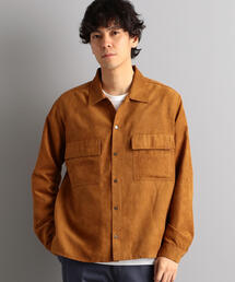 UNIVERSAL OVERALL | 別注［ユニバーサルオーバーオール］UNIVERSAL OVERALL スエードタッチ シャツ(シャツ/ブラウス)