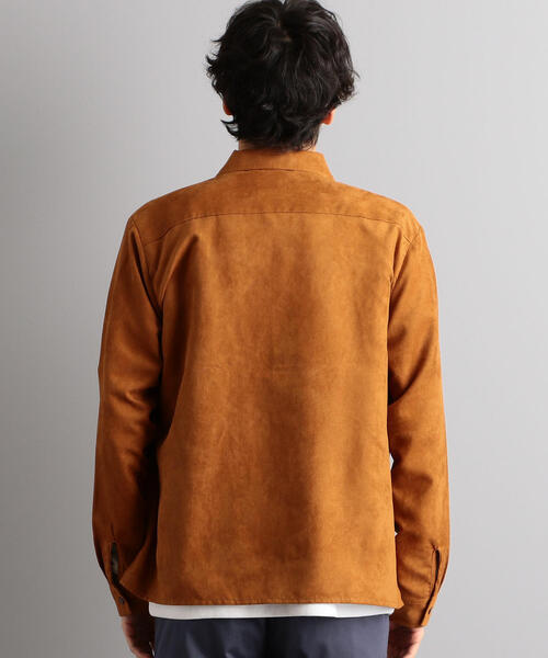 URKOOL オマージュ スウェード シャツジャケット FEAR OF GOD - URKOOL オマージュ スエード シャツジャケットの