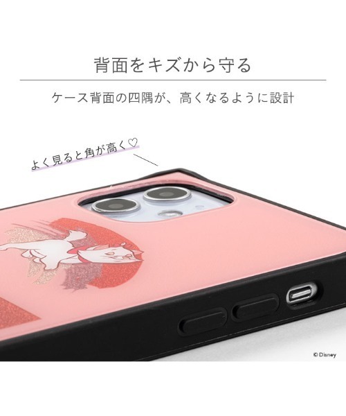 ディズニーコレクションケース iPhone11 ケース ディズニー キャラクター TILE グリッター
