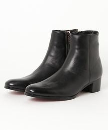 endevice | endevice / エンデヴァイス Leather Heel Zip Boots レザー ヒール ジップ ブーツ(ブーツ)