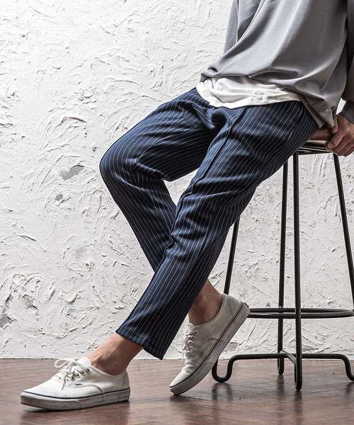 MinoriTY（マイノリティ）の「センタープレススウェット/スラックス（その他パンツ・メンズ・ブラック/ネイビー/ブルー系その他/カーキ/ブラック系その他/その他/チャコール/杢グレー・L/S/XL/M）」の7枚目の写真