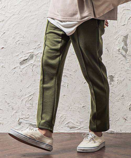 MinoriTY（マイノリティ）の「センタープレススウェット/スラックス（その他パンツ・メンズ・ブラック/ネイビー/ブルー系その他/カーキ/ブラック系その他/その他/チャコール/杢グレー・L/S/XL/M）」の5枚目の写真