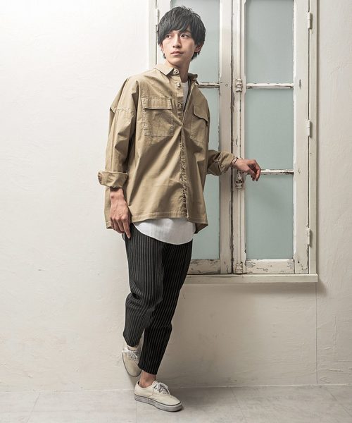 MinoriTY（マイノリティ）の「センタープレススウェット/スラックス（その他パンツ・メンズ・ブラック/ネイビー/ブルー系その他/カーキ/ブラック系その他/その他/チャコール/杢グレー・L/S/XL/M）」の9枚目の写真