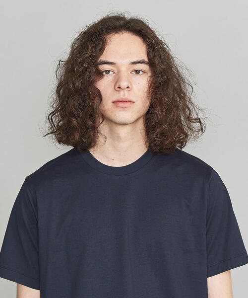 BEAUTY&YOUTH UNITED ARROWS（ビューティーアンドユースユナイテッドアローズ）の「BY ハイゲージ コットン Tシャツ（Tシャツ/カットソー・メンズ・ホワイト/ブラック/ダークグリーン/ネイビー/オリーブ・SMALL/MEDIUM/LARGE/X-LARGE）」の12枚目の写真